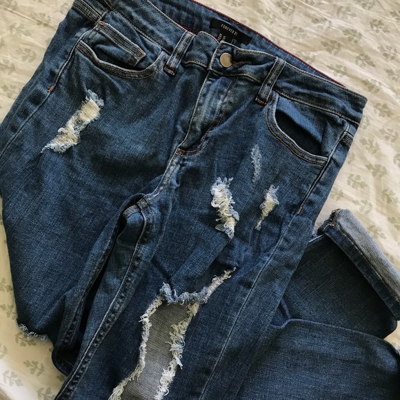 Boyfriend distressed jeans - Picture 4 of 5